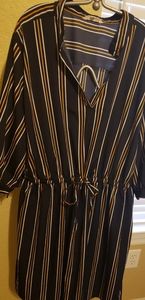 Women's Navy Dress Size 3X